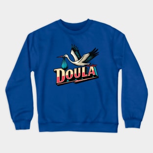 Pop Art Doula Crewneck Sweatshirt